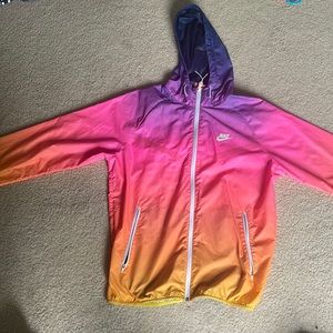 Nike multicolor windbreaker
